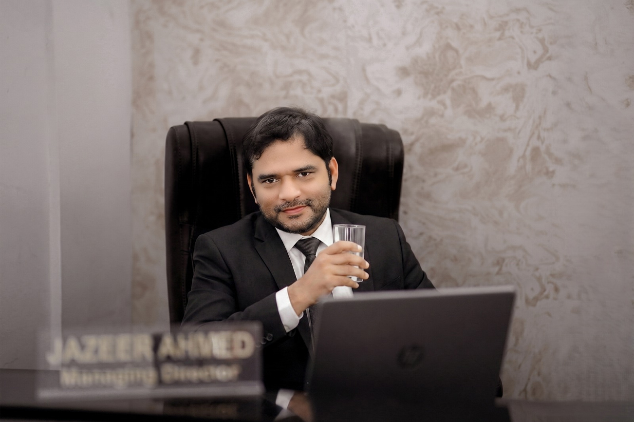 Jazeer Ahmed, Managing Director