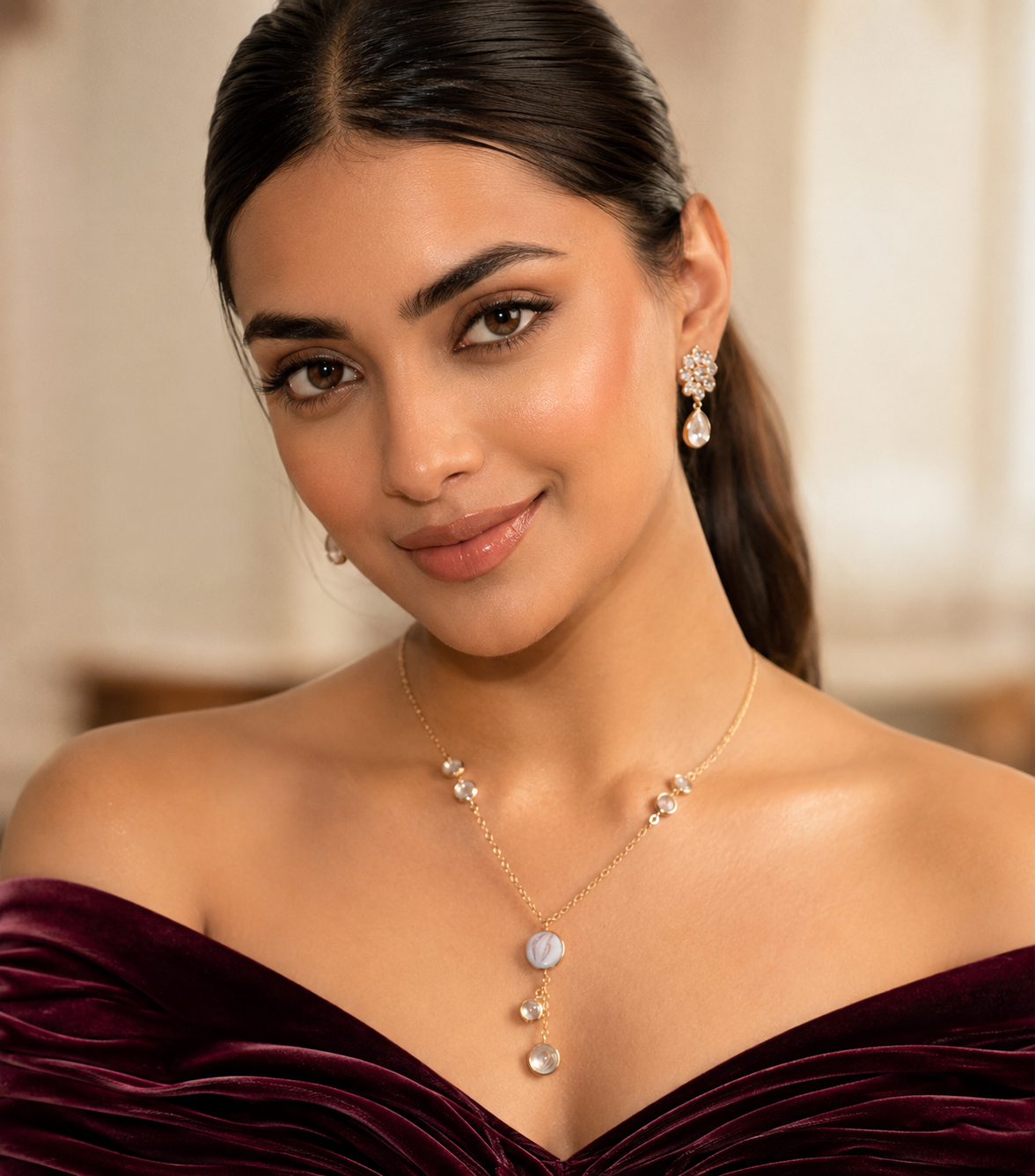 Milah lightweight necklace