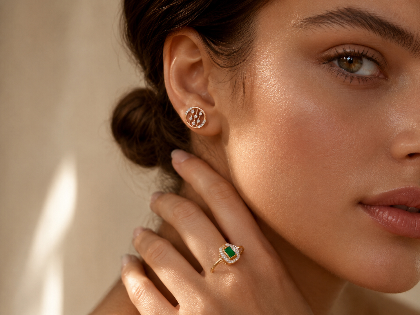 Terra Lux diamond earrings