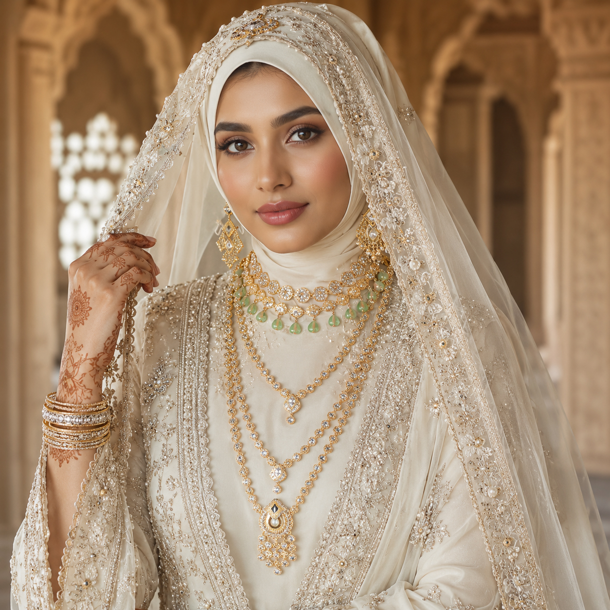 Mehändi Turkish bridal set